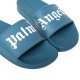 Шльопанці Palm Angels Pool Slider Blue White