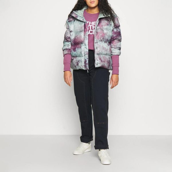 Пуховик The North Face W Print CSPK Puffer BBRYWNCRSPRYPRT.