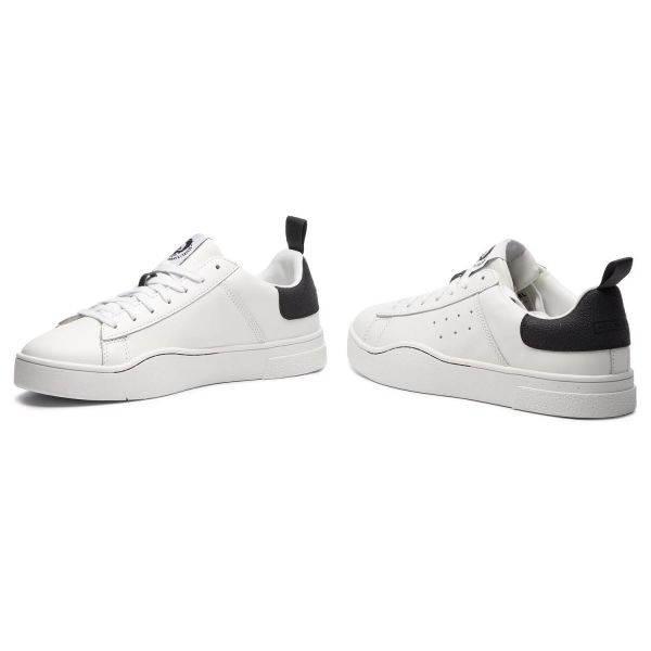 Кеды Diesel S-Clever Low White/Black Y01748 P1729 H1527.