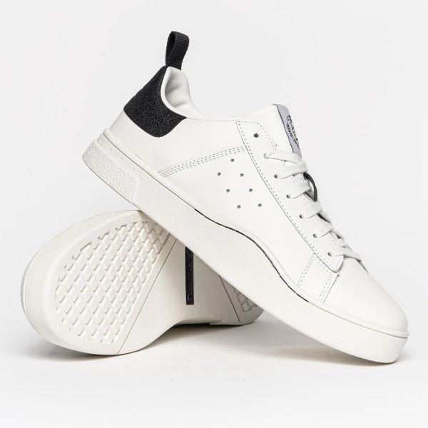Diesel S Clever Low White Black Y01748 P1729 H1527 brand centr