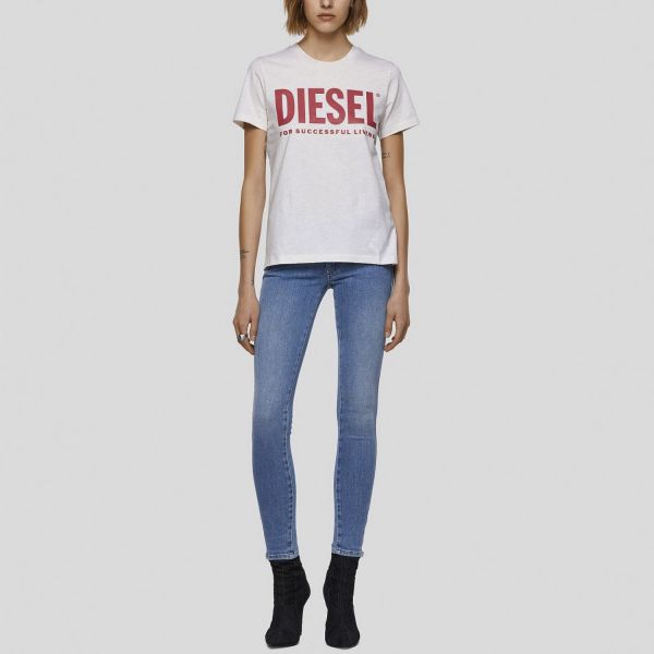 Футболка Diesel T-Sily-Ecologo T-shirt A04685-0AAXJ-1AW.