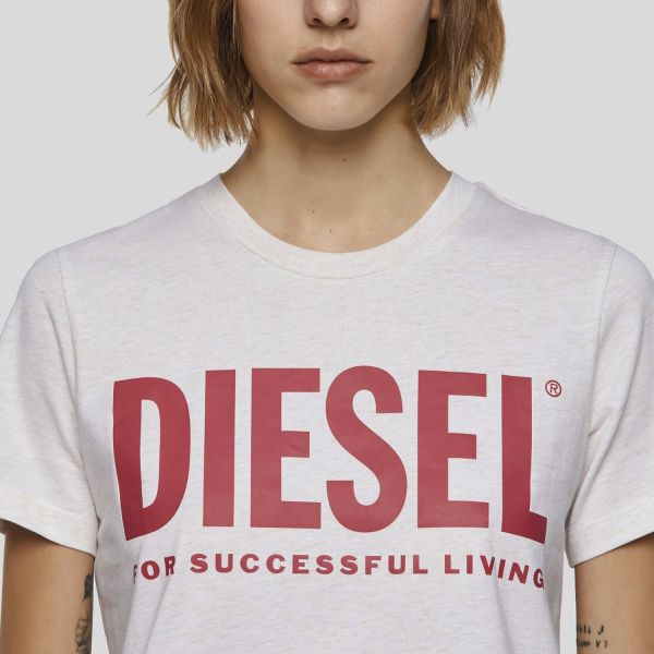 Футболка Diesel T-Sily-Ecologo T-shirt A04685-0AAXJ-1AW.