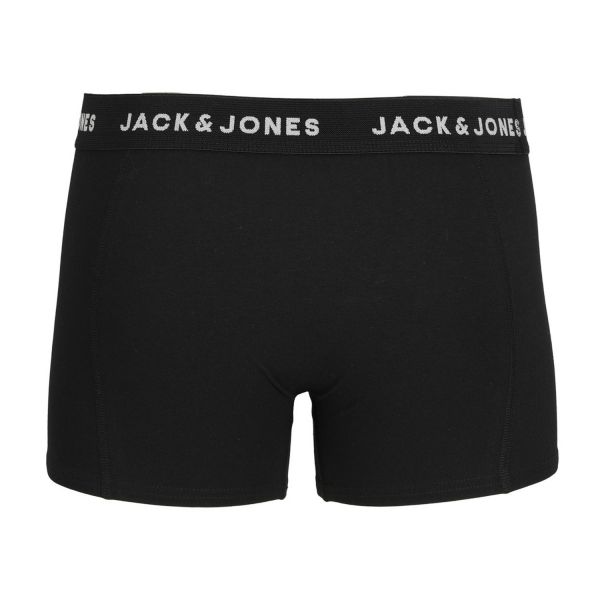 Боксеры Jack&Jones 7 pack trunks in black.