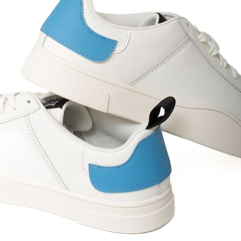 Кеды Diesel S-Clever Low Lace Star White/Cendre Blue.