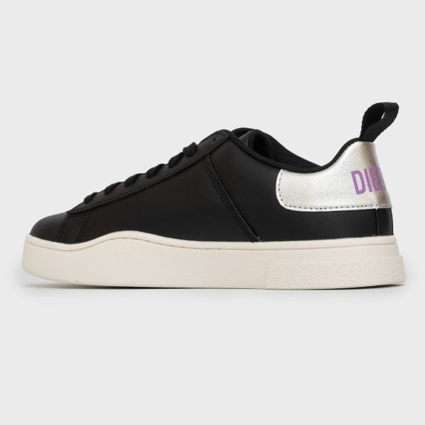 Кеды Diesel S-Clever Low Lace W Black/Silver/Dewberry.