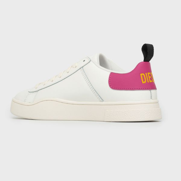 Кеды Diesel S-Clever Low Lace W Star White/Fuchsia Rose/Golden Rod.