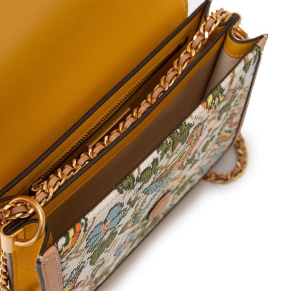 Сумка Tory Burch Robinson Needlepoint Convertible.