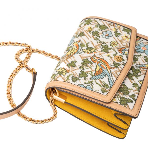 Сумка Tory Burch Robinson Needlepoint Convertible.