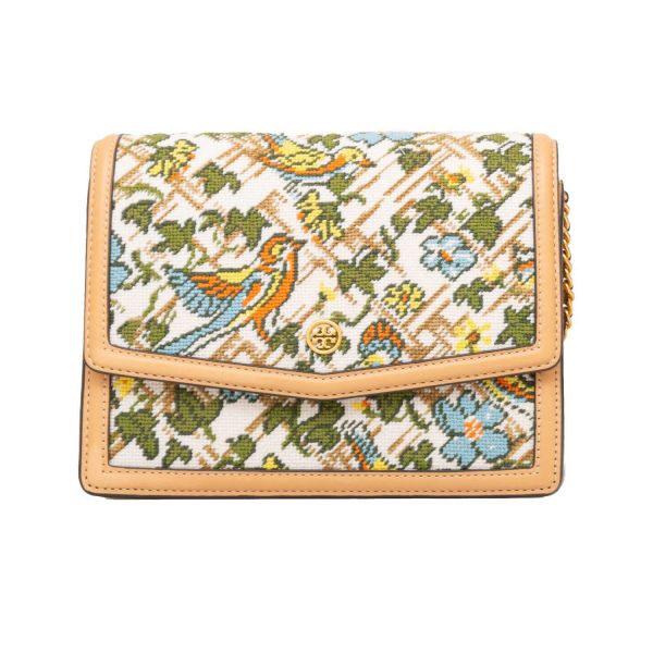 Сумка Tory Burch Robinson Needlepoint Convertible.
