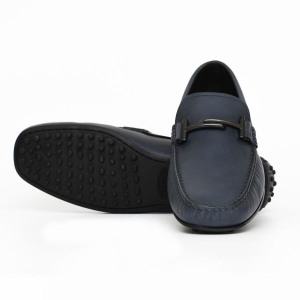 Мокасины Tod's Doppia T City Gommino D9C Inchiostro Chiar.