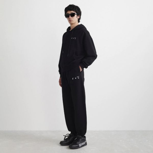 Худи Off White Caravag Paint Over Hoodie.