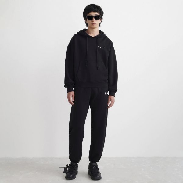 Худи Off White Caravag Paint Over Hoodie.