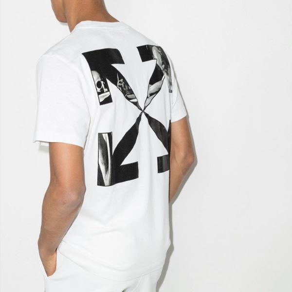 Футболка Off White Caravag Arrow Slim.