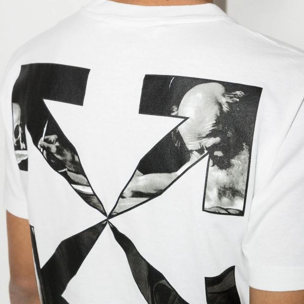 Футболка Off White Caravag Arrow Slim.