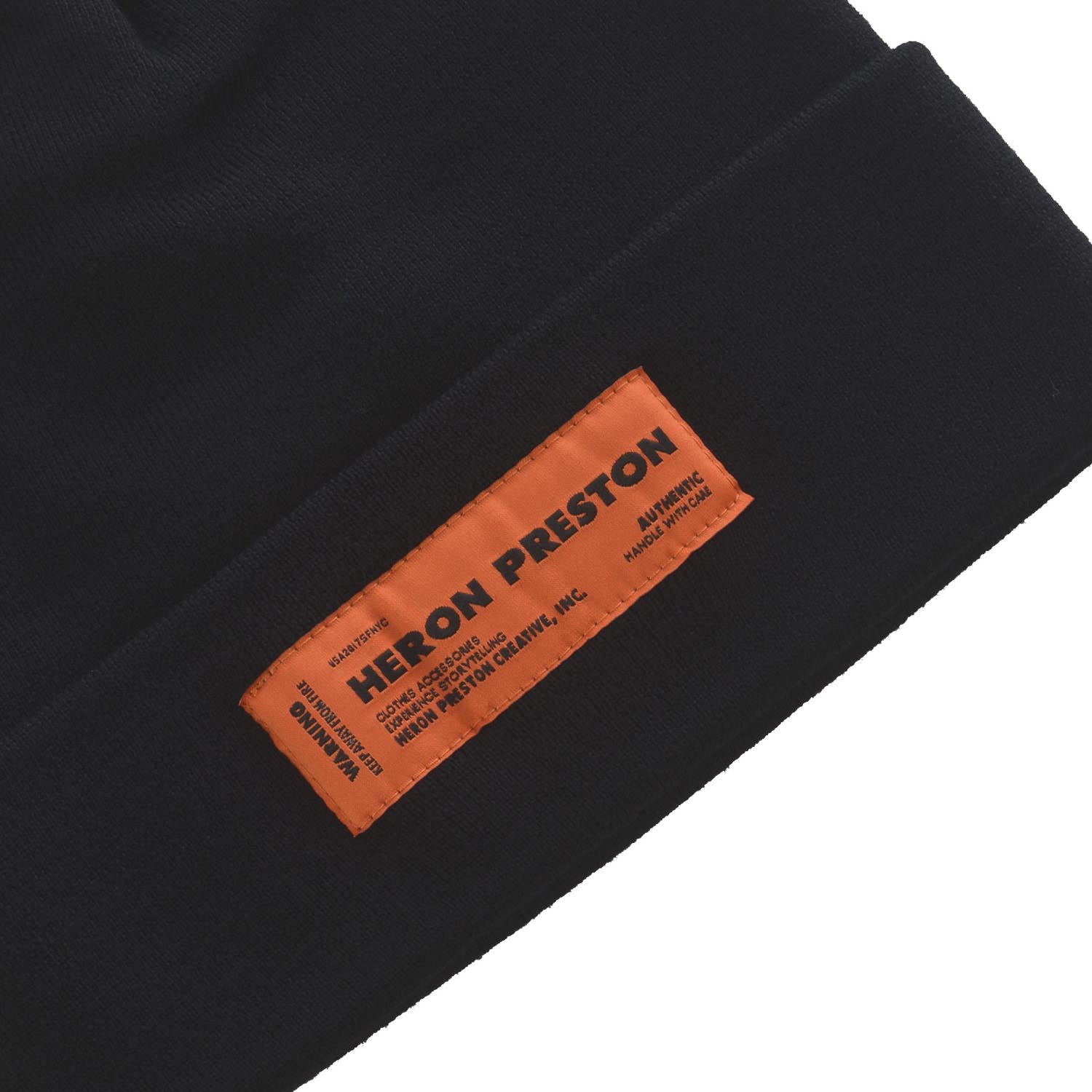 Heron Preston CTNMB Beanie brand centr