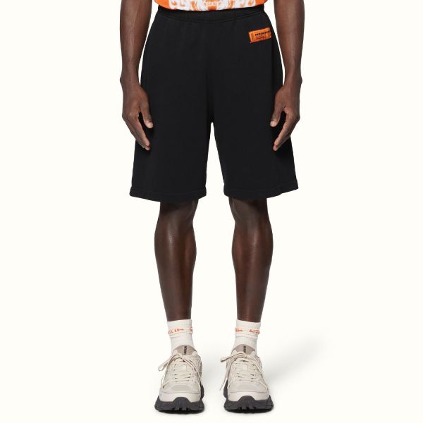 Шорты Heron Preston Sweatshorts Logo Recycled Black