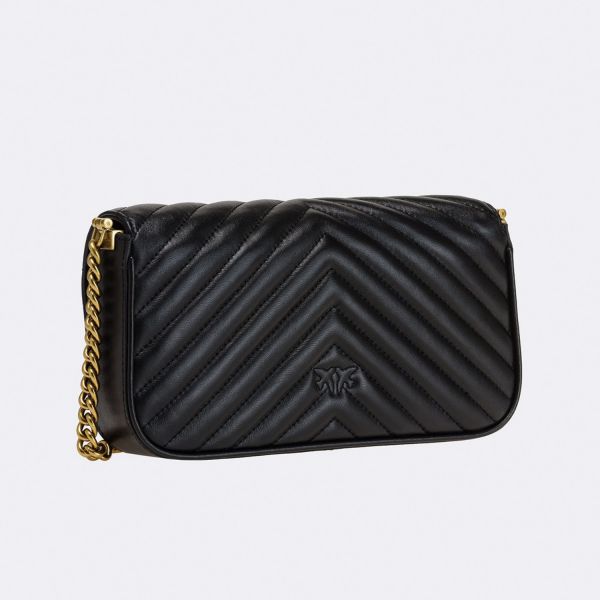 Сумка Pinko Love Click Baguette Mini Chevron.