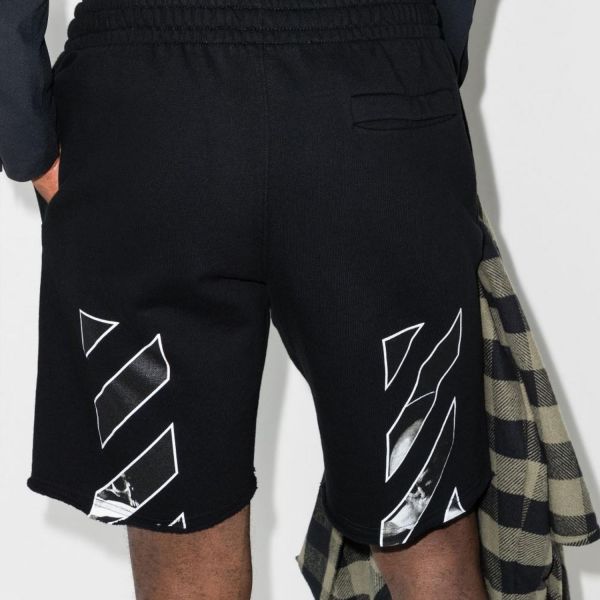 Шорты Off White Caravag Diag Sweatshort.