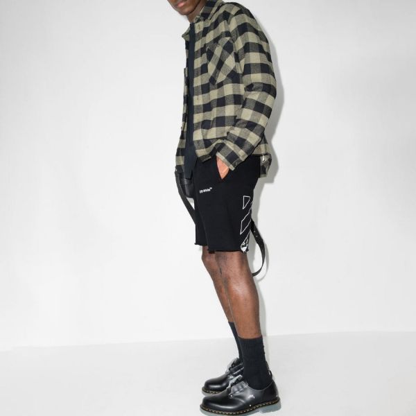 Шорты Off White Caravag Diag Sweatshort.