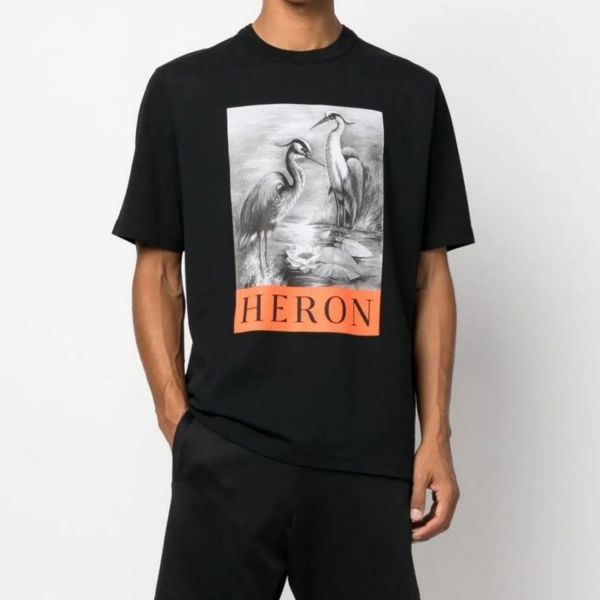Футболка Heron Preston NF Heron SS Tee Black Black.