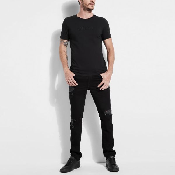 Футболка Guess M82P64R7HD0-JBLK.