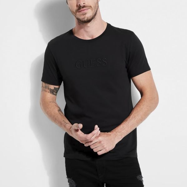 Футболка Guess M82P64R7HD0-JBLK.
