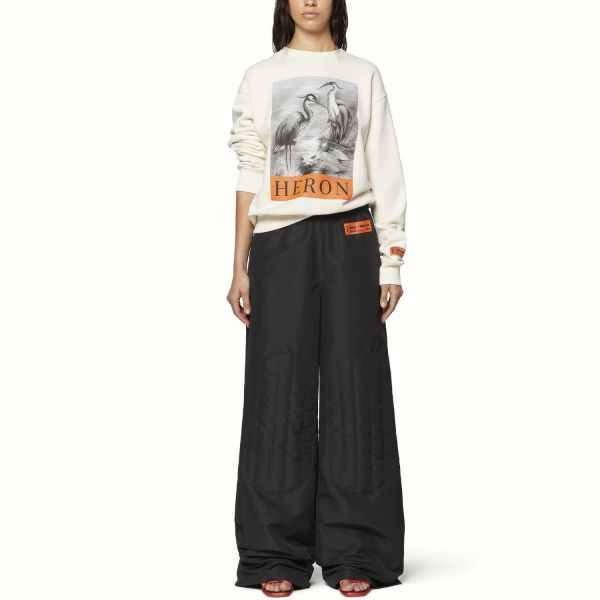 Свитшот Heron Preston CrewneckHeron BW White Black.