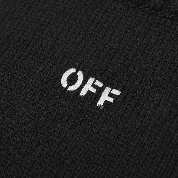Свитер Off White Arrow Crewneck Black High Rise.