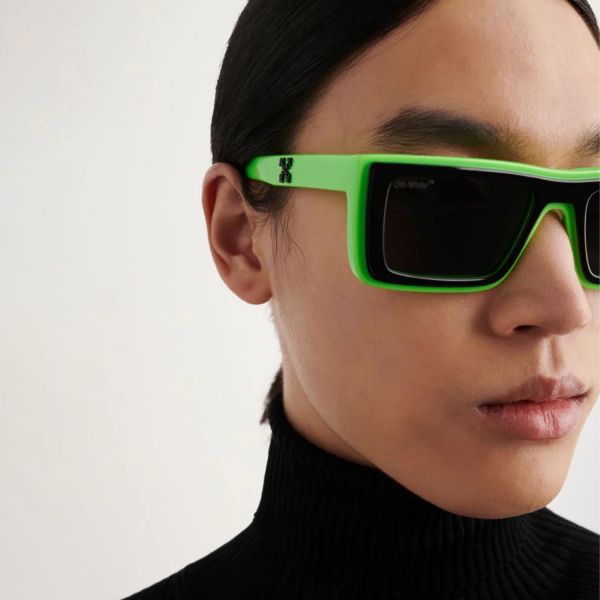 Солнцезащитные очки Off White Jacob Sunglasses Green Dark Grey.
