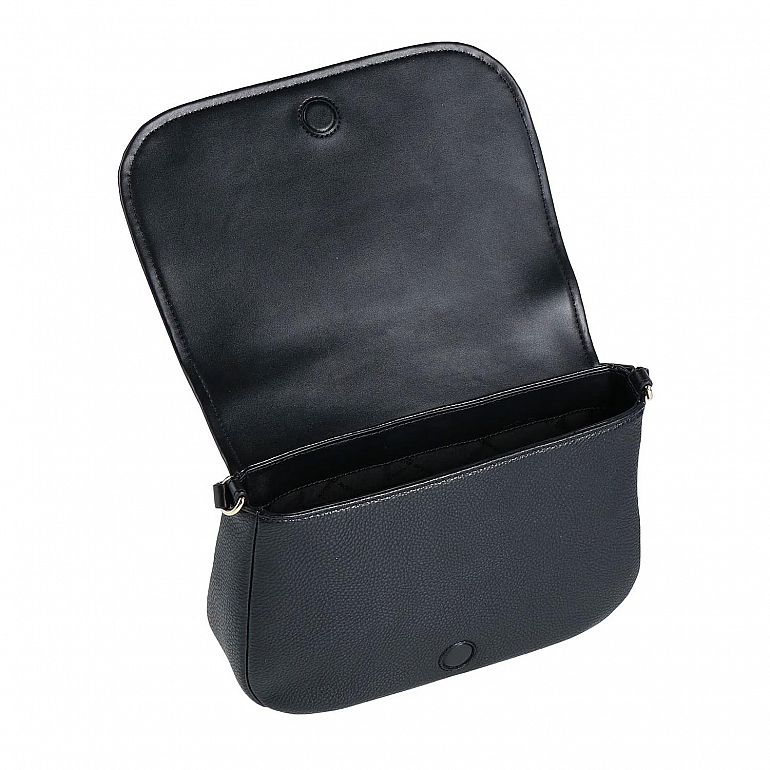 Сумка Michael Kors Brynn embossed faux pebbled-leather shoulder bag Black.