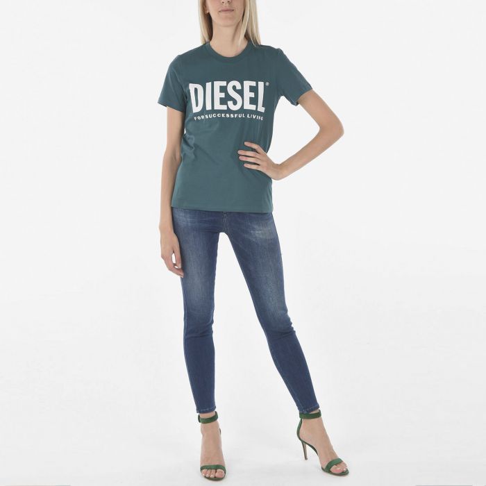 Футболка Diesel T-Sily-Ecologo T-shirt A04685-0AAXJ-5BX