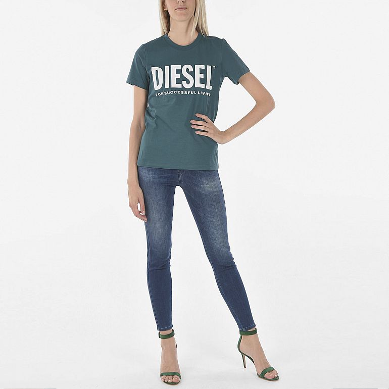Футболка Diesel T-Sily-Ecologo T-shirt A04685-0AAXJ-5BX.