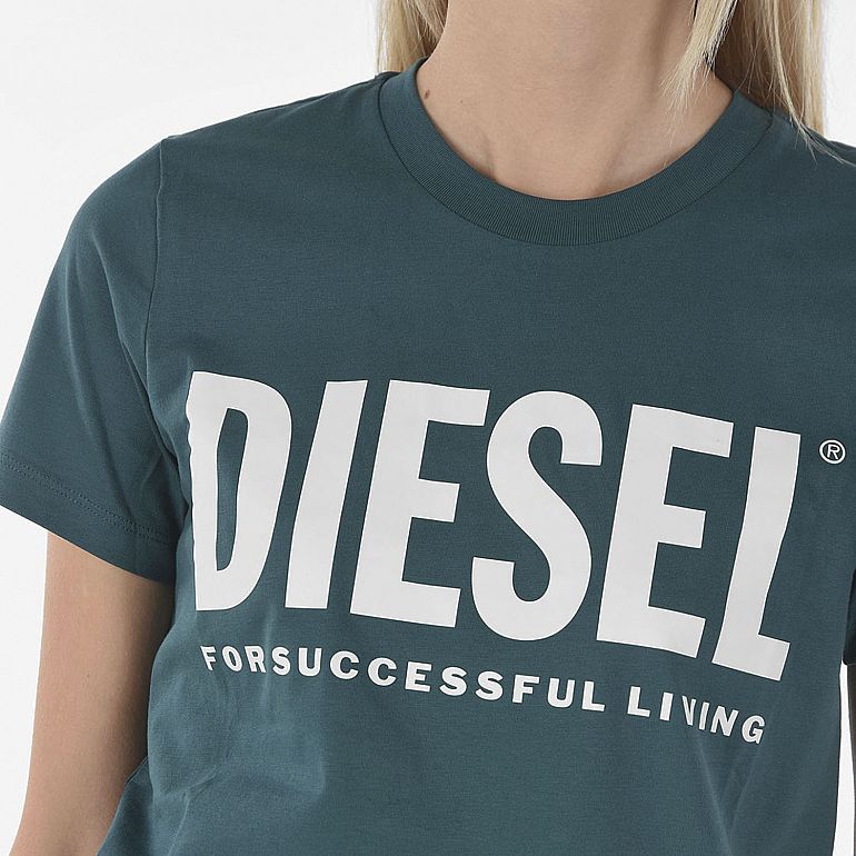 Футболка Diesel T-Sily-Ecologo T-shirt A04685-0AAXJ-5BX.