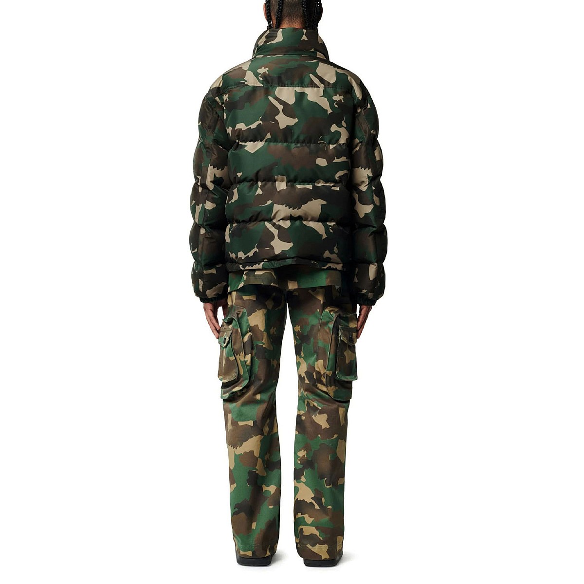 Куртка Heron Preston Nylon Camo Puffer Camo Green