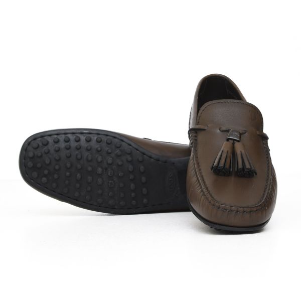 Мокасины Tod's Campanella Nappine City Gommino D9C Cacao.