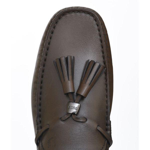 Мокасины Tod's Campanella Nappine City Gommino D9C Cacao.