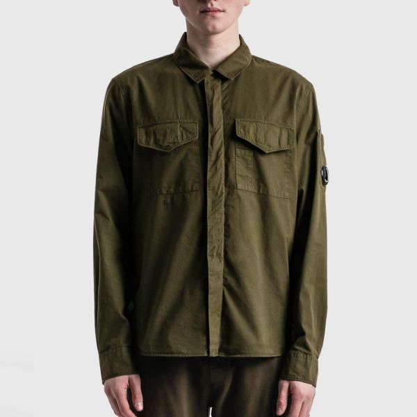 Верхня сорочка CP Company 12CMSH079A 002824G Green.