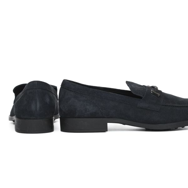 Лоферы Tod's N. DOPPIA T FINE RICOPERTA GOMMA VG RE0 NOTTE.