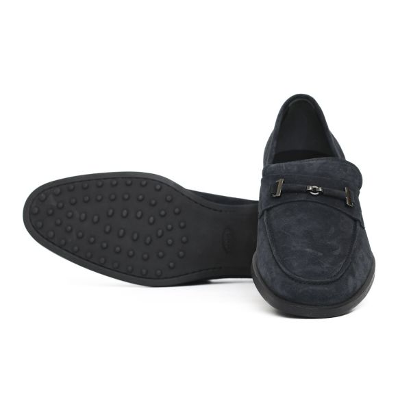 Лоферы Tod's N. DOPPIA T FINE RICOPERTA GOMMA VG RE0 NOTTE.