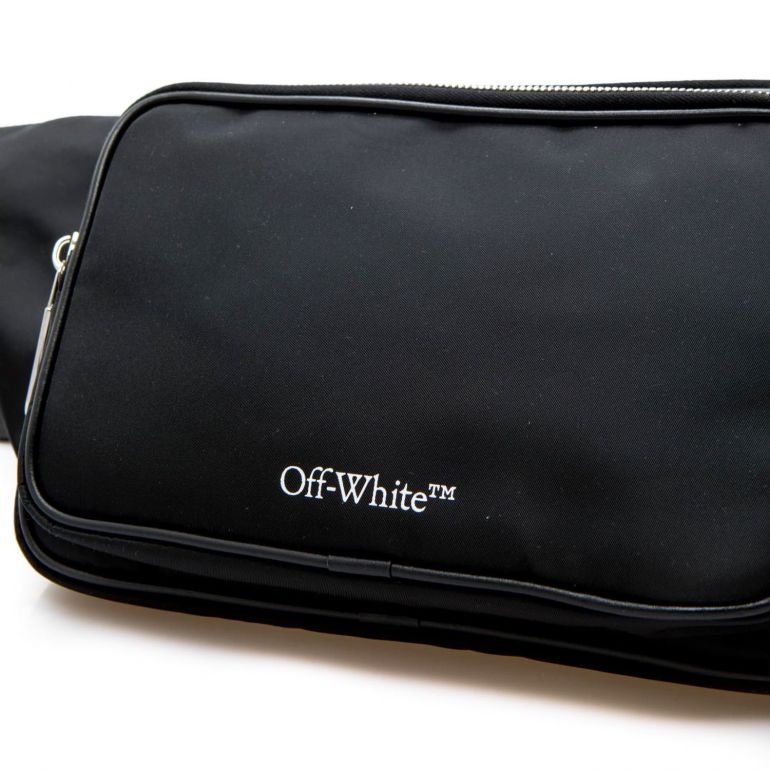 Поясная сумка Off White Arrow Tuc Waist Bag Black.
