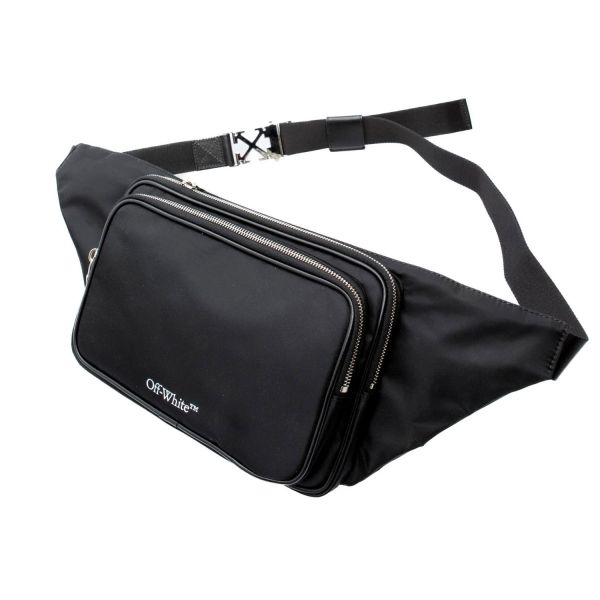 Поясная сумка Off White Arrow Tuc Waist Bag Black.