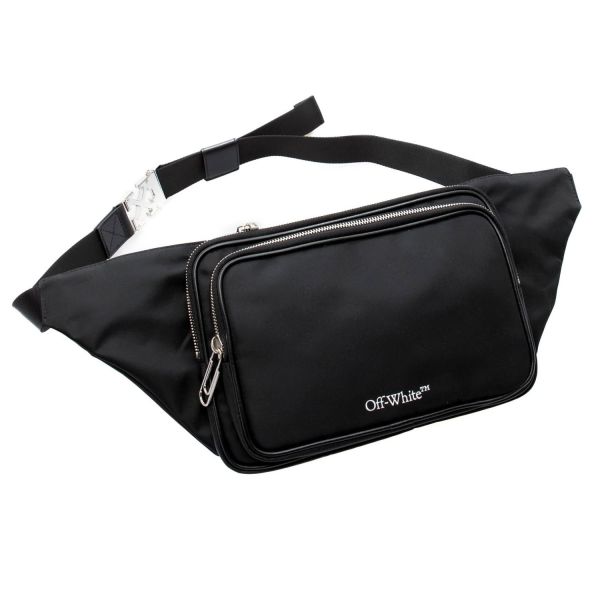 Поясная сумка Off White Arrow Tuc Waist Bag Black.