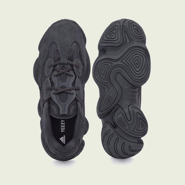 Кроссовки Adidas Yeezy 500 Utiblk/Utiblk/Utiblk.