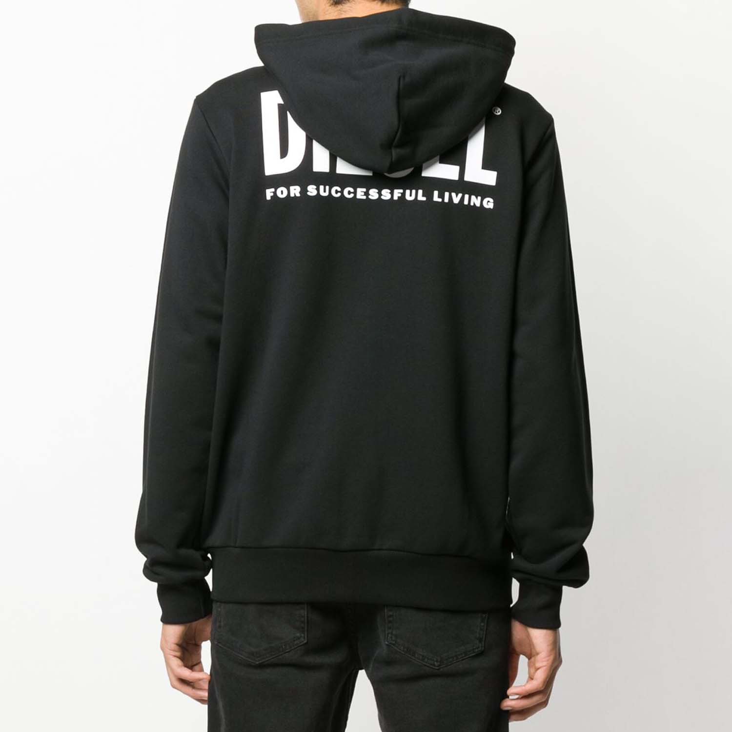 Худі Diesel S-Girk-Hood-Zip-Logo 00SAV1-0BAWT-900 — купити в
