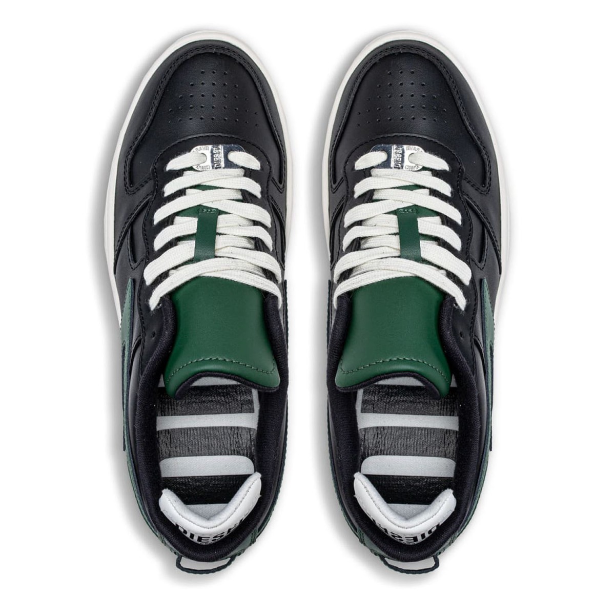 Кеди Diesel S-Ukiyo Low Black/Jolly Green