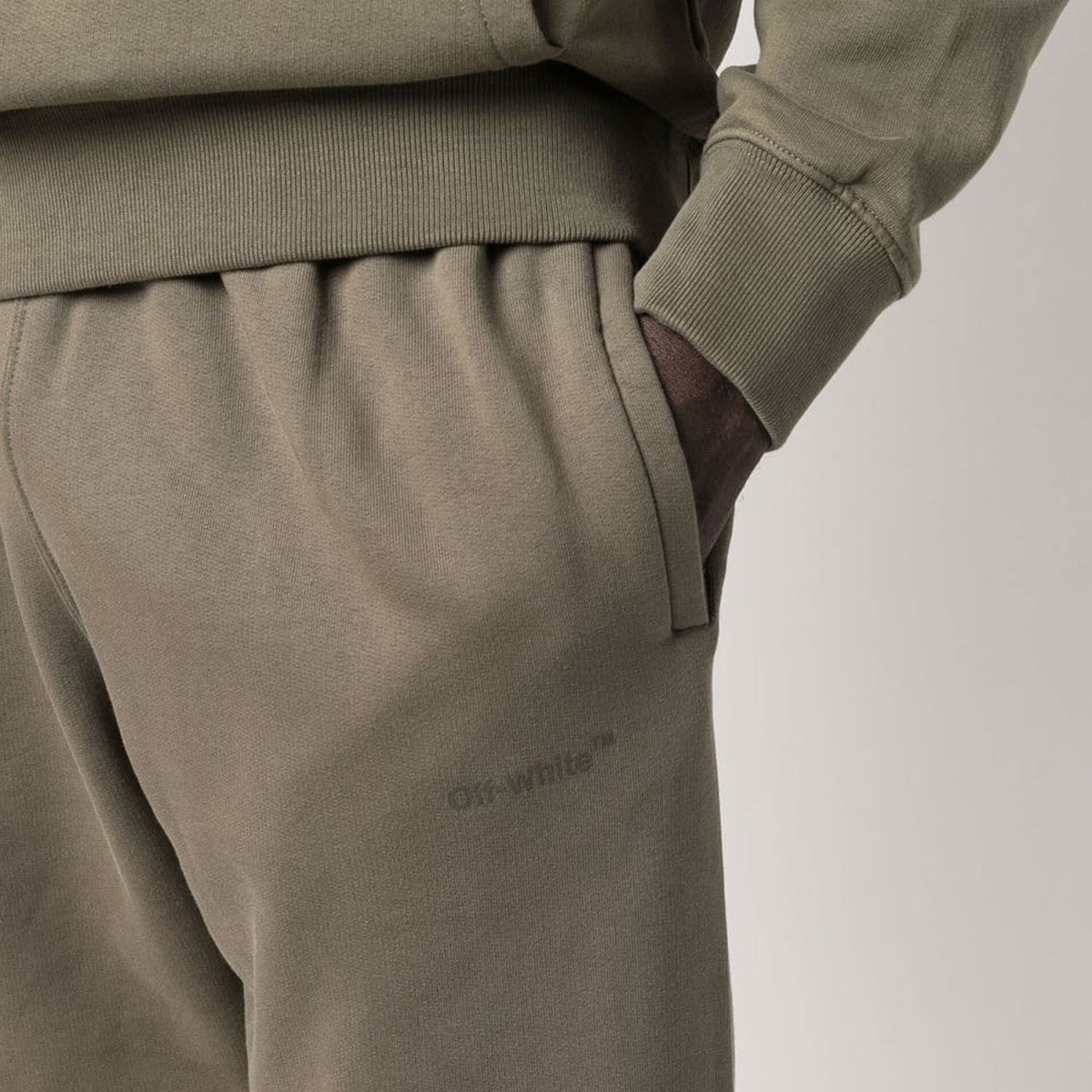 Спортивні штани Off White Diag Tab Slim Sweatpan Army Green Army