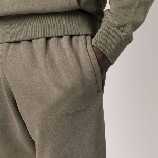 Спортивні штани Off White Diag Tab Slim Sweatpan Army Green Army