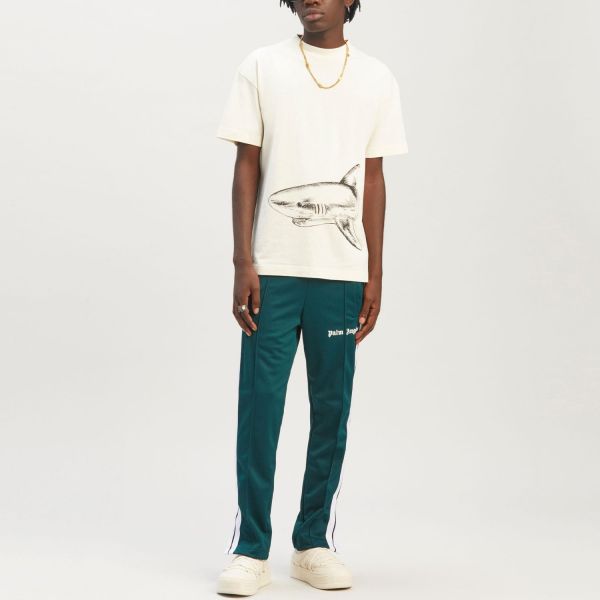 Футболка Palm Angels Broken Shark Classic Tee.