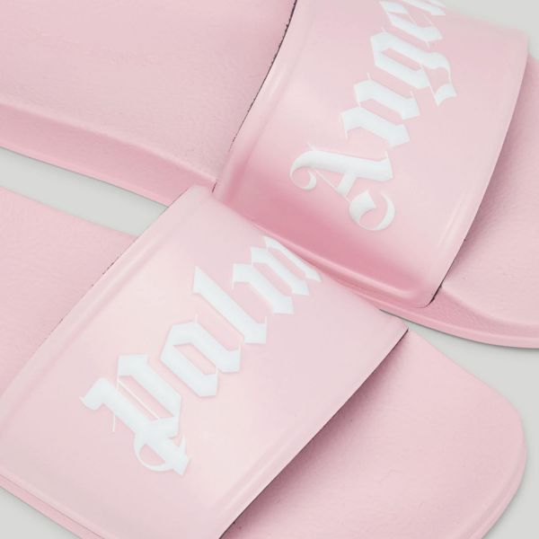 Шлепанцы Palm Angels Pool Slider Pink White.