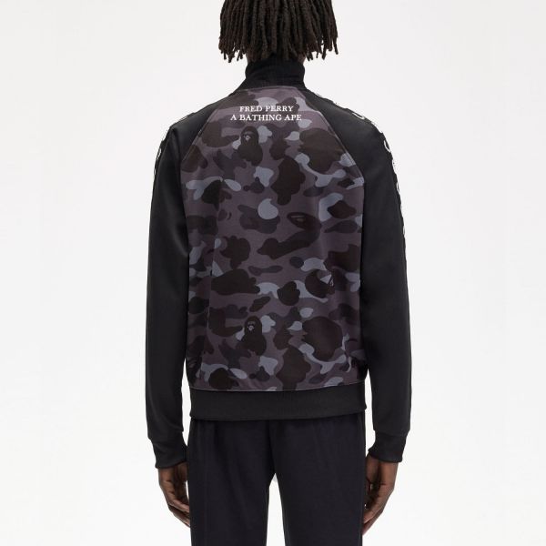 Бомбер Fred Perry Bape Track Jacket.